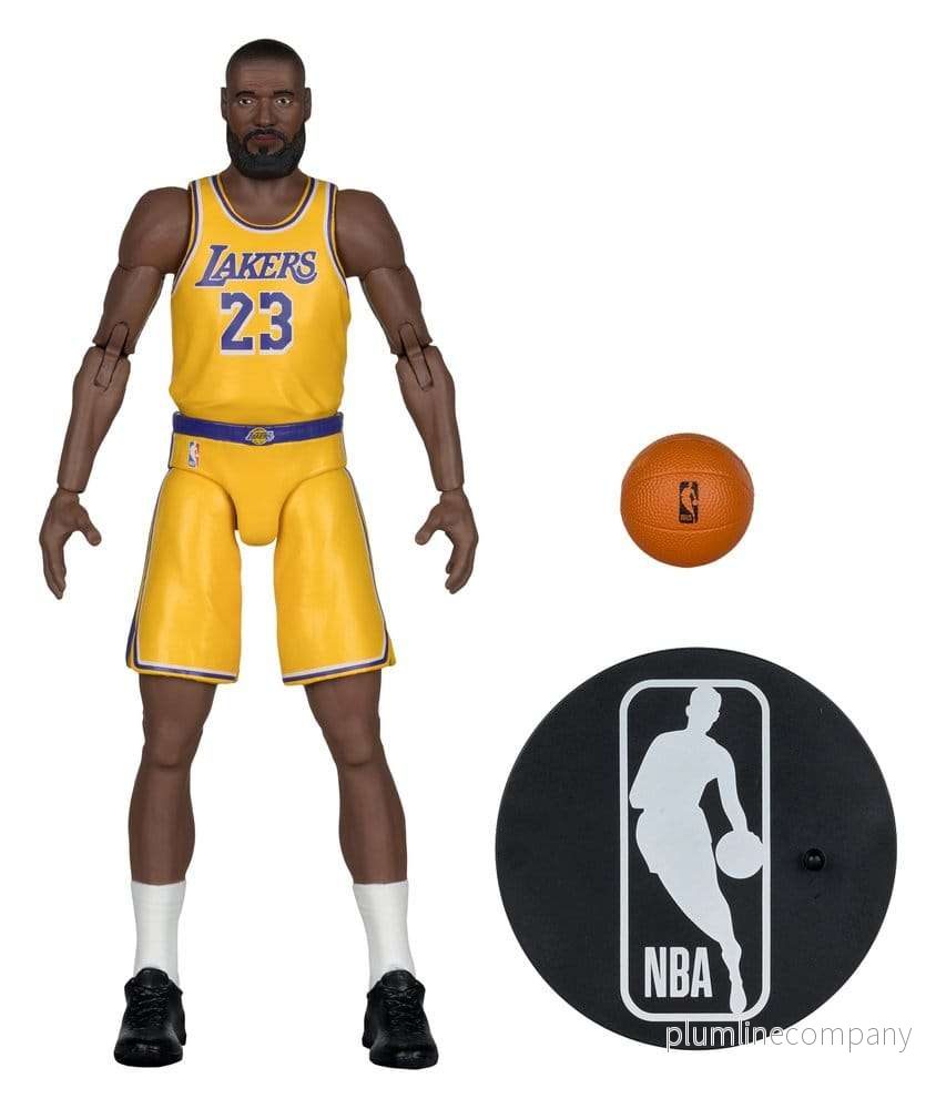 NBA SportsPicks Action Figure LeBron James (Los Angeles Lakers) 16 cm - Bild 2