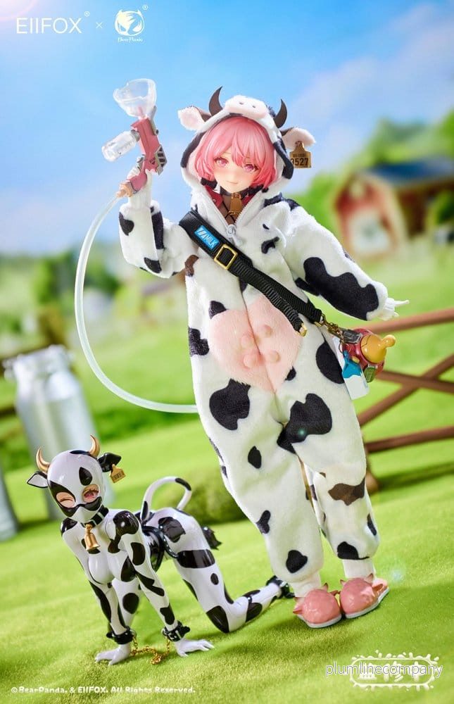 Original karaktärsactionfigur 1/8 Eiifox & BearPanda Nyuugyuu Momo 21 cm Original karaktärsactionfigur 1/8 Eiifox & BearPanda Nyuugyuu Momo 21 cm