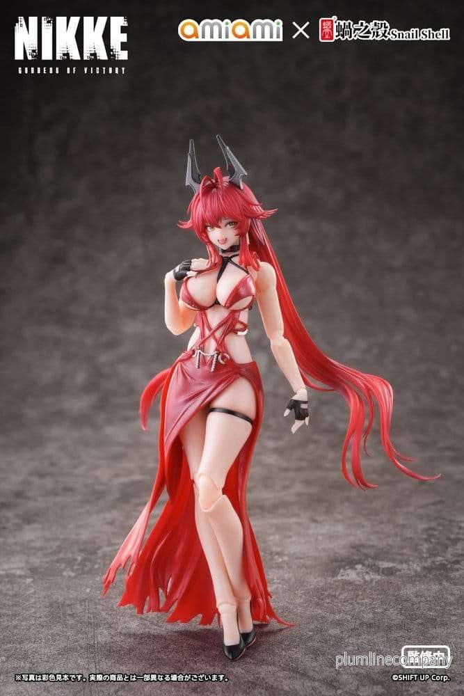 Goddess of Victory: Nikke Actionfigur 1/12 Red Hood Nonsense Red 16 cm Goddess of Victory: Nikke Actionfigur 1/12 Red Hood Nonsense Red 16 cm