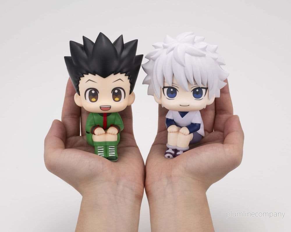 Hunter x Hunter Look Up PVC-figurer 2-pack Gon Freecss & Killua Zoldyck 11 cm med present Hunter x Hunter Look Up PVC-figurer 2-pack Gon Freecss & Killua Zoldyck 11 cm med present