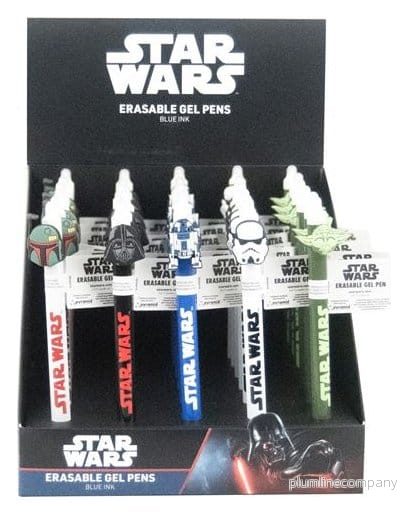 Star Wars Raderbara Gelpennor med Karaktärer i Display (30 stycken) - Bild 2