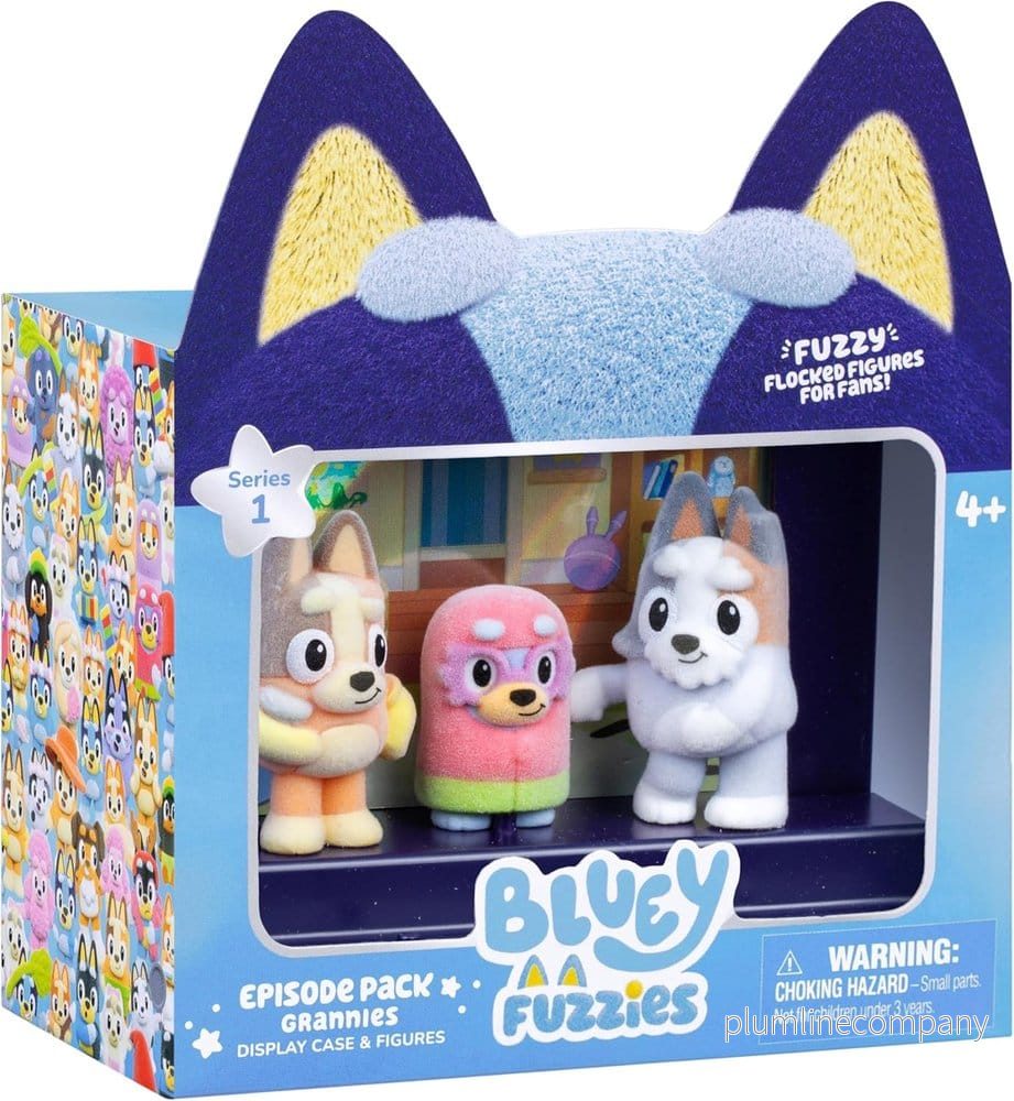 Bluey Fuzzies Avsnittspaket Display (12)