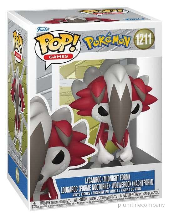 Pokémon POP! Games figur Lycanroc (Midnight) 9 cm - Bild 2