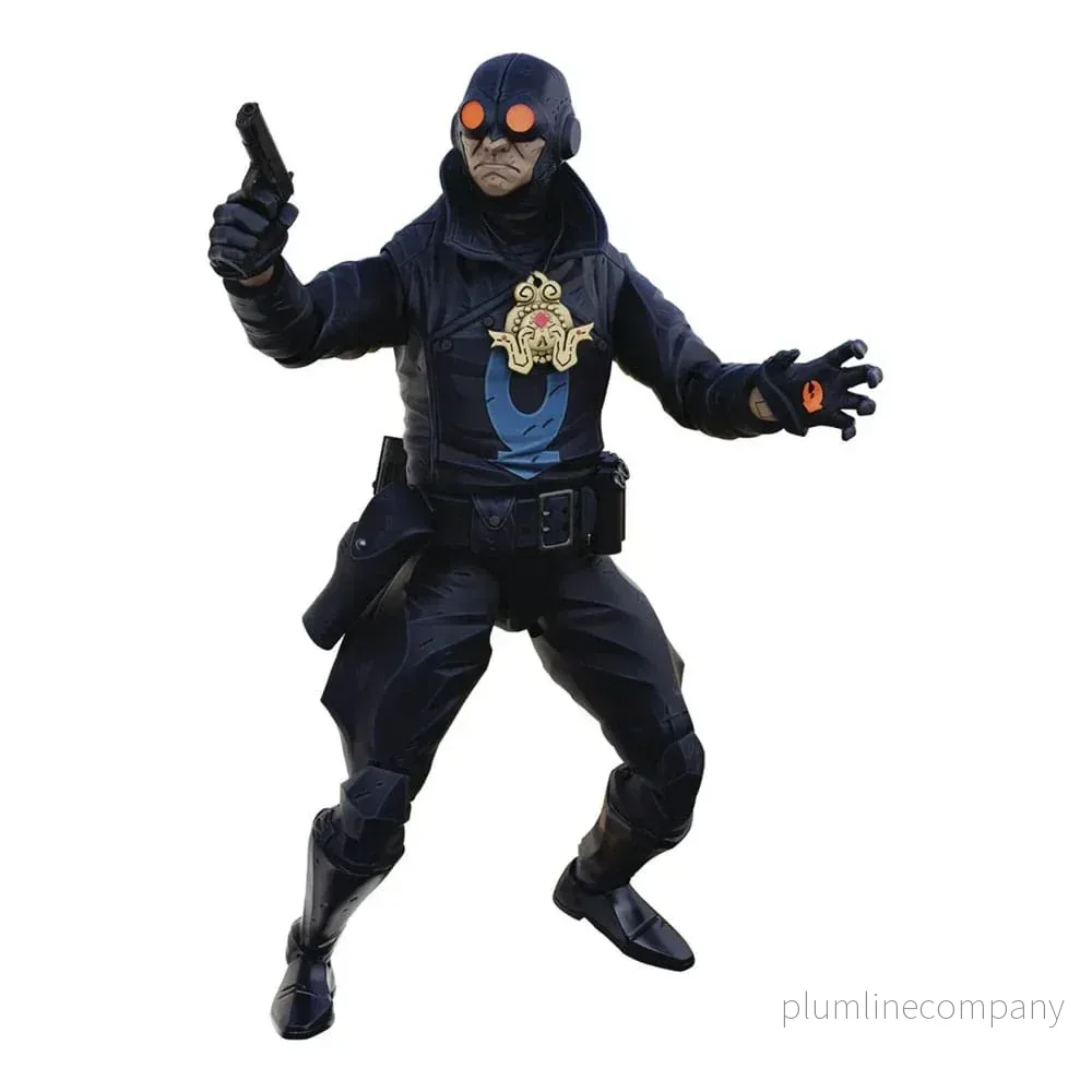 Hellboy Action Figur Lobster Johnson (The Iron Prometheus) 17 cm - Bild 2