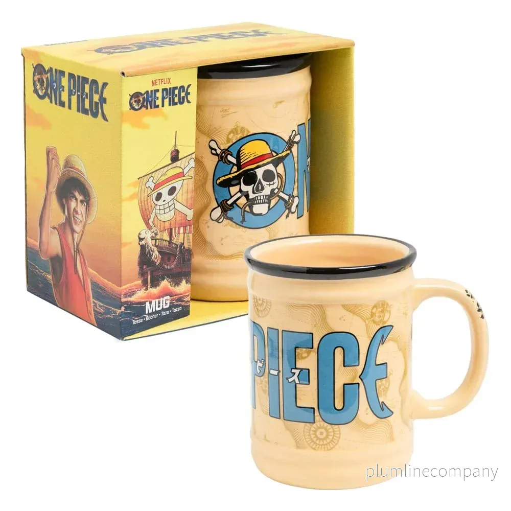 One Piece Shaped Mug Jolly Roger - Officiell Keramikmugg - Bild 3