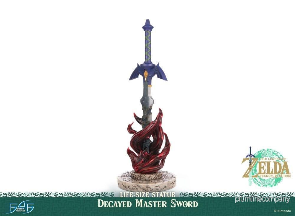 The Legend of Zelda: Tears of the Kingdom Livsstorlek Figur 1/1 Förfallen Master Sword 28 cm - Bild 3