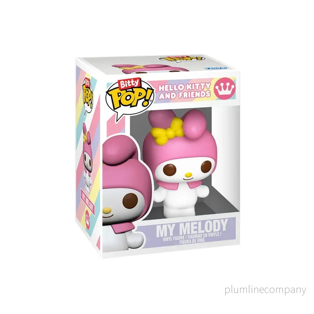 Hello Kitty Bitty POP! Figurer 2-Pack My Melody & Kuromi 2 cm - Bild 3