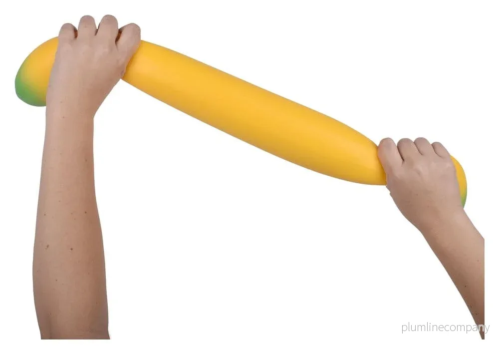 Squishy Stretch-figur Banan 43 cm Display (4) – Officiellt licensierad - Bild 2