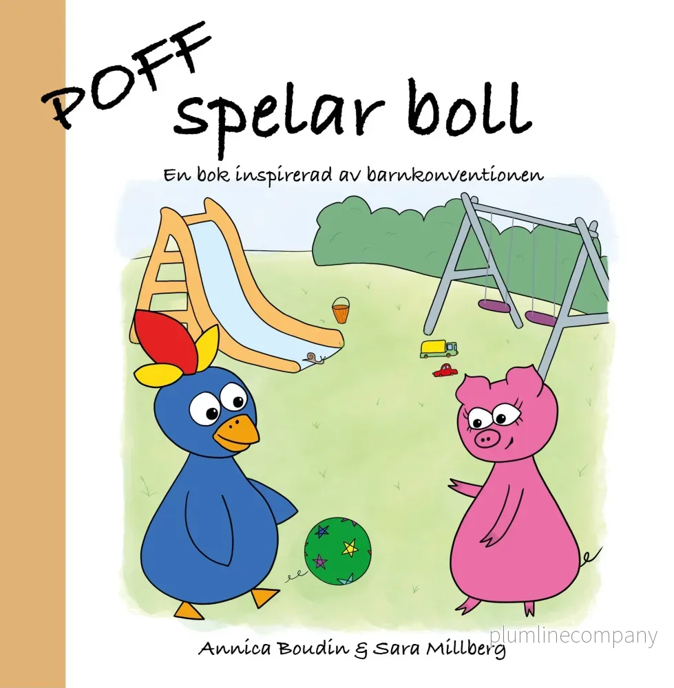 Poff spelar boll Poff spelar boll