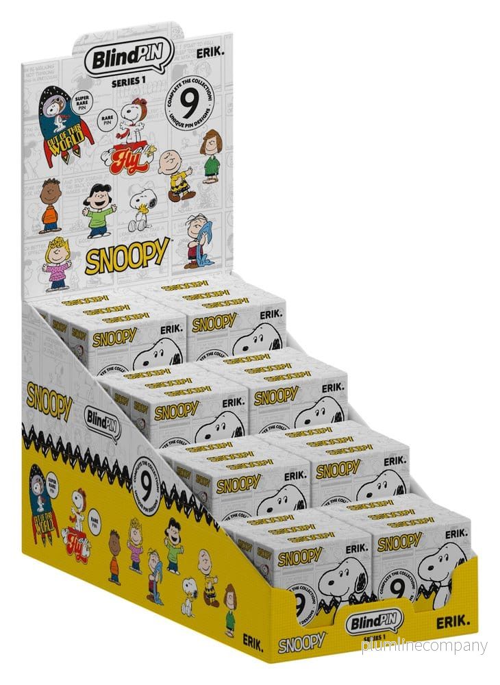 Peanuts Pinsmärkeserie 1 Display (24) – Samlarset med 24 Pins Peanuts Pinsmärkeserie 1 Display (24) – Samlarset med 24 Pins