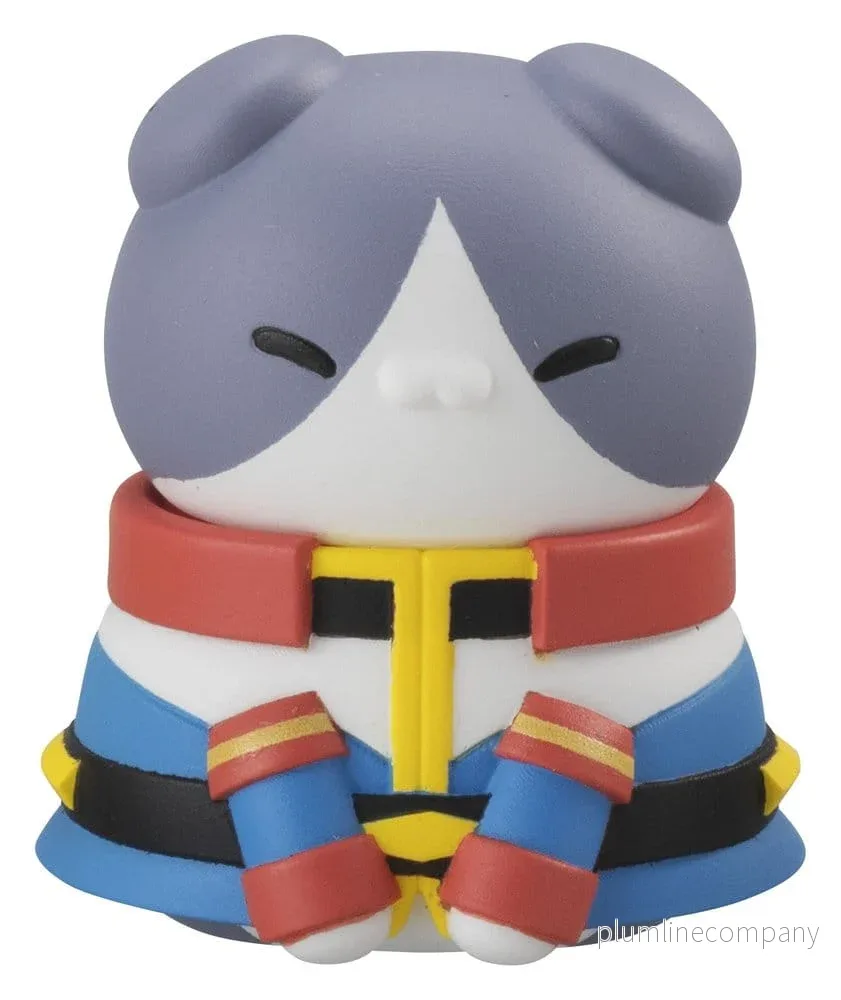 Gundam Mega Cat Project Mini Figurer Nyandam Vi är Jordens Federationsstyrkor! Blind Box Sortiment (8) (Upprepning) - Bild 3