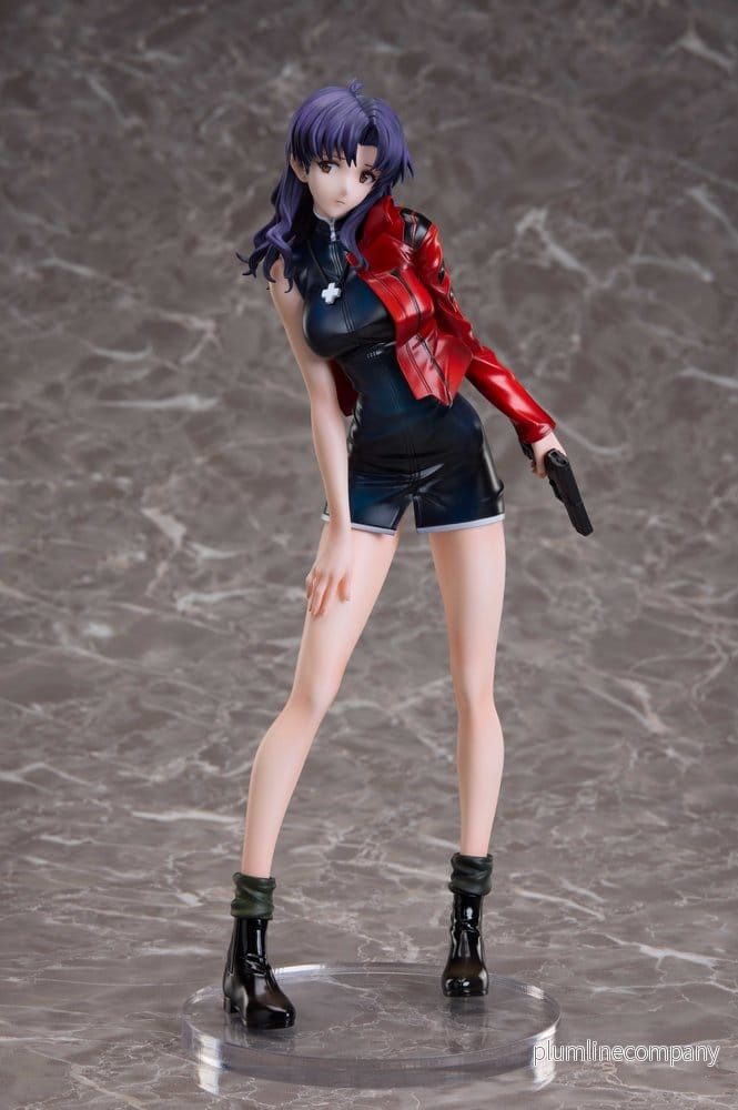 Neon Genesis Evangelion PVC-figur i skala 1/7, Misato Katsuragi Comics-version, 26 cm Neon Genesis Evangelion PVC-figur i skala 1/7, Misato Katsuragi Comics-version, 26 cm