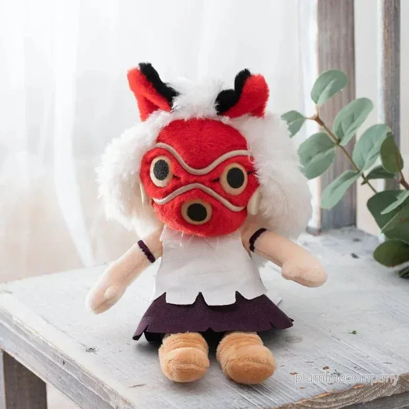 Princess Mononoke Otedama Plush Figur San 21 cm - Bild 3