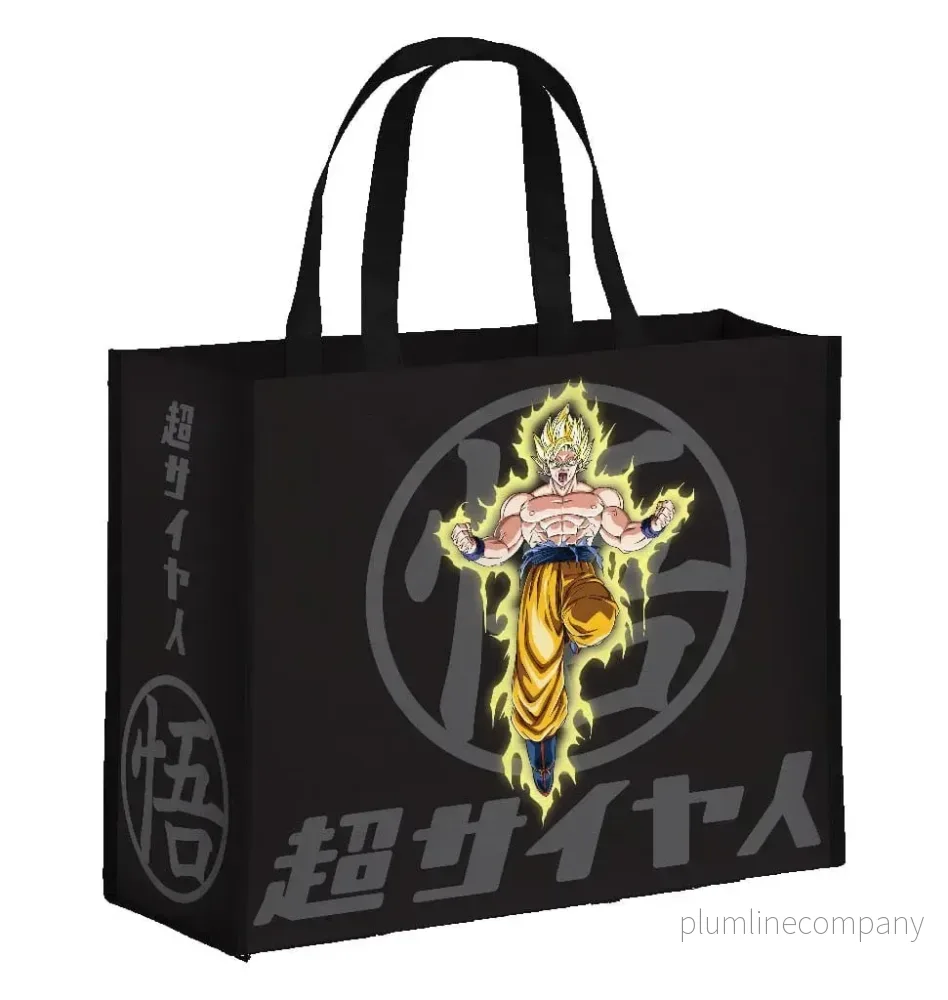Dragon Ball Z Tote Bag Gold – Officiell och Hållbar - Bild 2