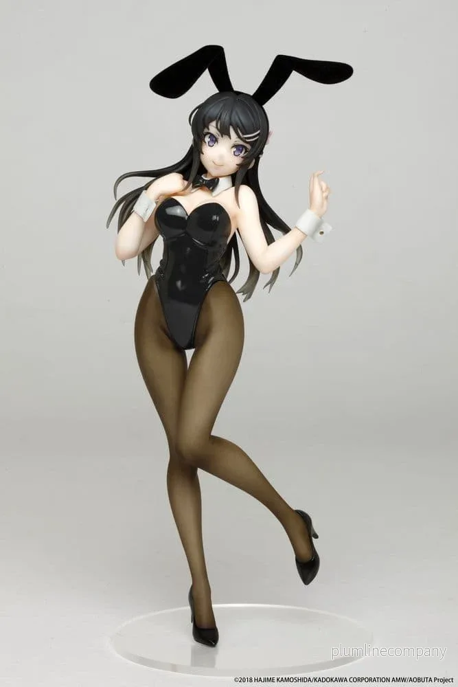 Rascal Does Not Dream Serie Coreful PVC-figur Mai Sakurajima (Kanindräkt) 20 cm