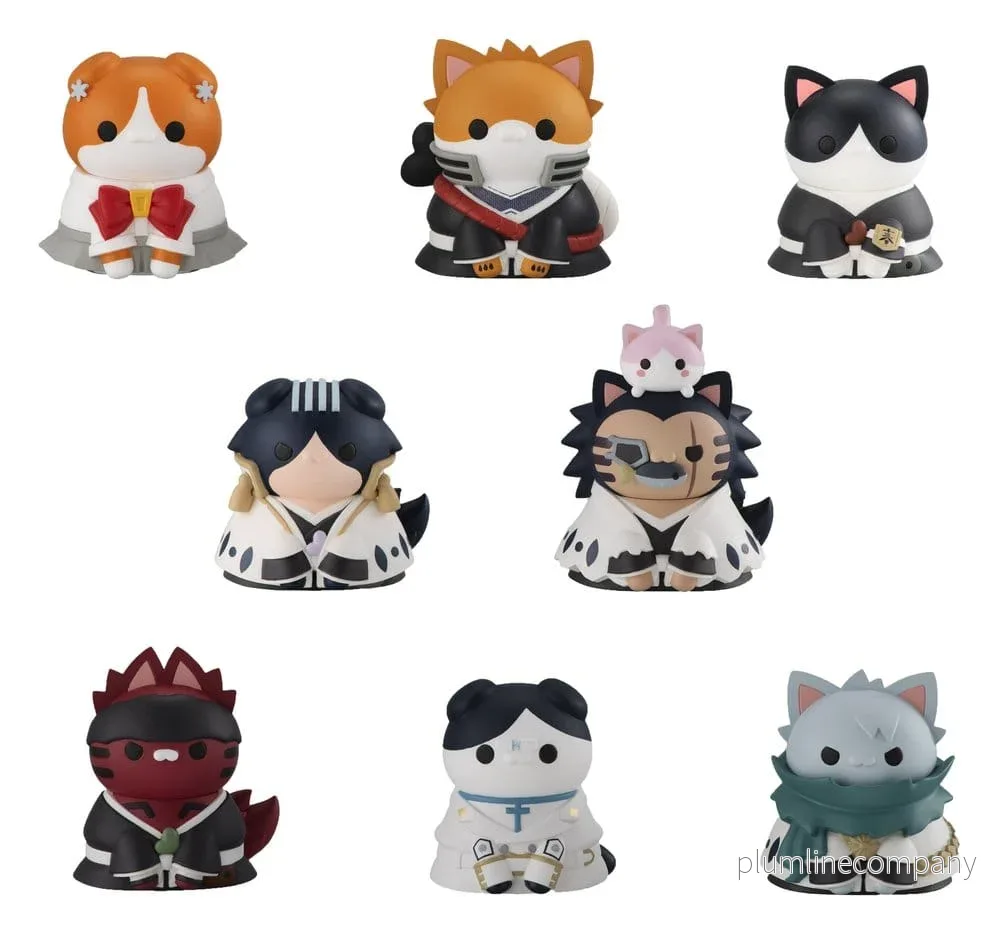 Bleach Mega Cat Project Minifigurer 3 cm Tusenårig Blodskrig Bleach Nyan Slumpmässigt Förpackad Display (8) (Repetition) Bleach Mega Cat Project Minifigurer 3 cm Tusenårig Blodskrig Bleach Nyan Slumpmässigt Förpackad Display (8) (Repetition)