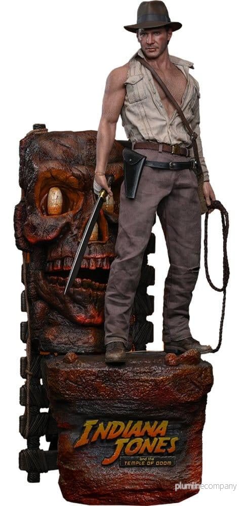 Indiana Jones Film Mästerverk Action Figur 1/6 Indiana Jones (Deluxe Version) 30 cm - Bild 2