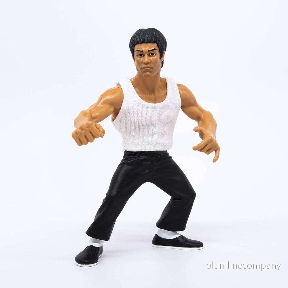 Bruce Lee Zombie Sailors Toys Actionfigur (Dragon) Vit Linne 11 cm Bruce Lee Zombie Sailors Toys Actionfigur (Dragon) Vit Linne 11 cm