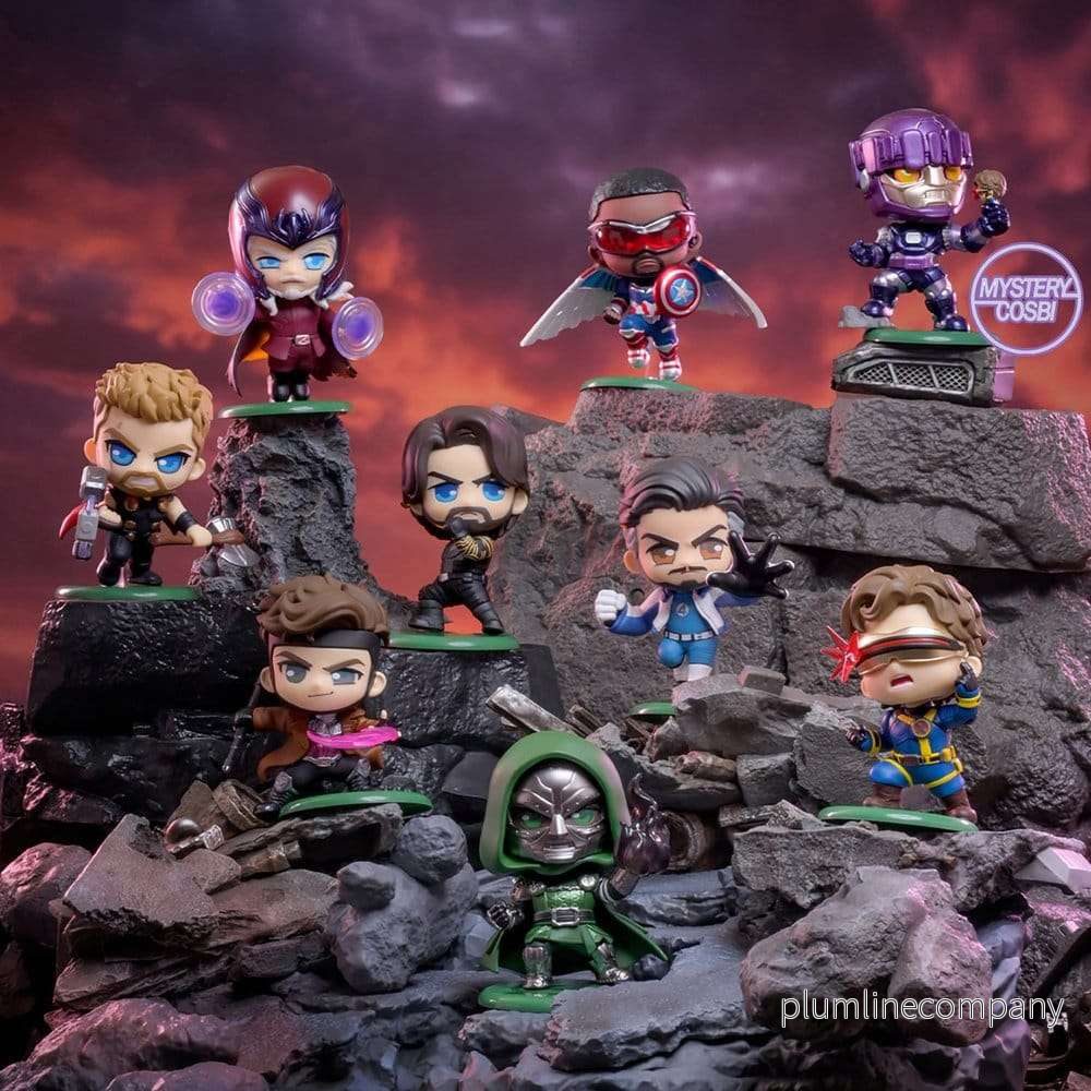Marvel Cosbi minifigurer 11 cm Avengers: Doomsday Blind Box Display (8) - Bild 2