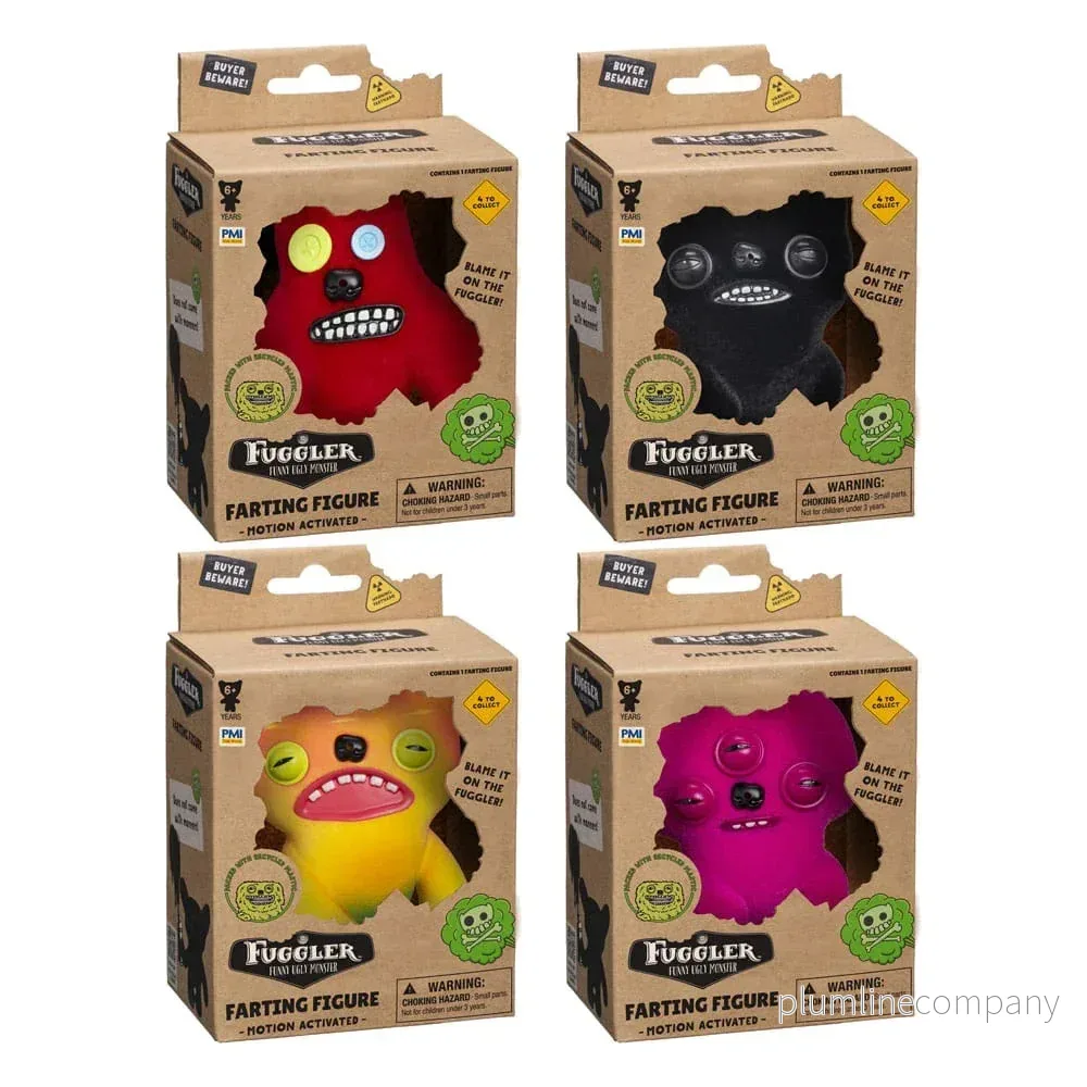 Fuggler: Fartande Figurer i Fönsterbox Assortiment (12) Fuggler: Fartande Figurer i Fönsterbox Assortiment (12)