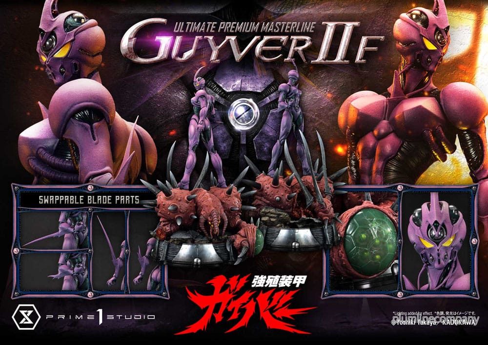 Guyver The Bioboosted Armor Ultimate Premium Masterline staty Guyver II F (Female) 88 cm - Bild 2