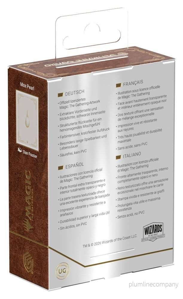 Ultimate Guard Art Sleeves Magic: The Gathering "Mox Collection" – Pearl - Bild 3