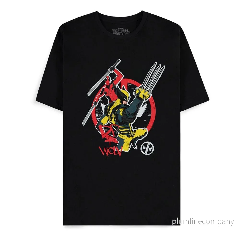 Deadpool T-shirt DP+ Wolvie Deadpool T-shirt DP+ Wolvie