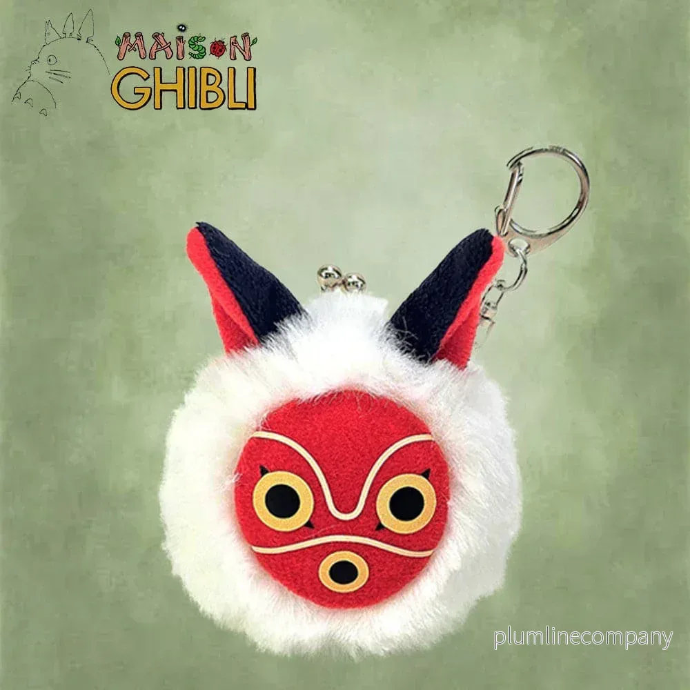 Princess Mononoke Funwari Mini gosedjur Myntficka San's Mask - Bild 2