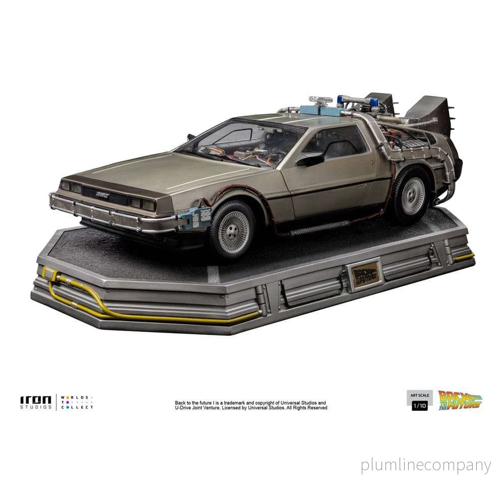 Back to the Future Art Scale Statue 1/10 DeLorean 53 cm Back to the Future Art Scale Statue 1/10 DeLorean 53 cm