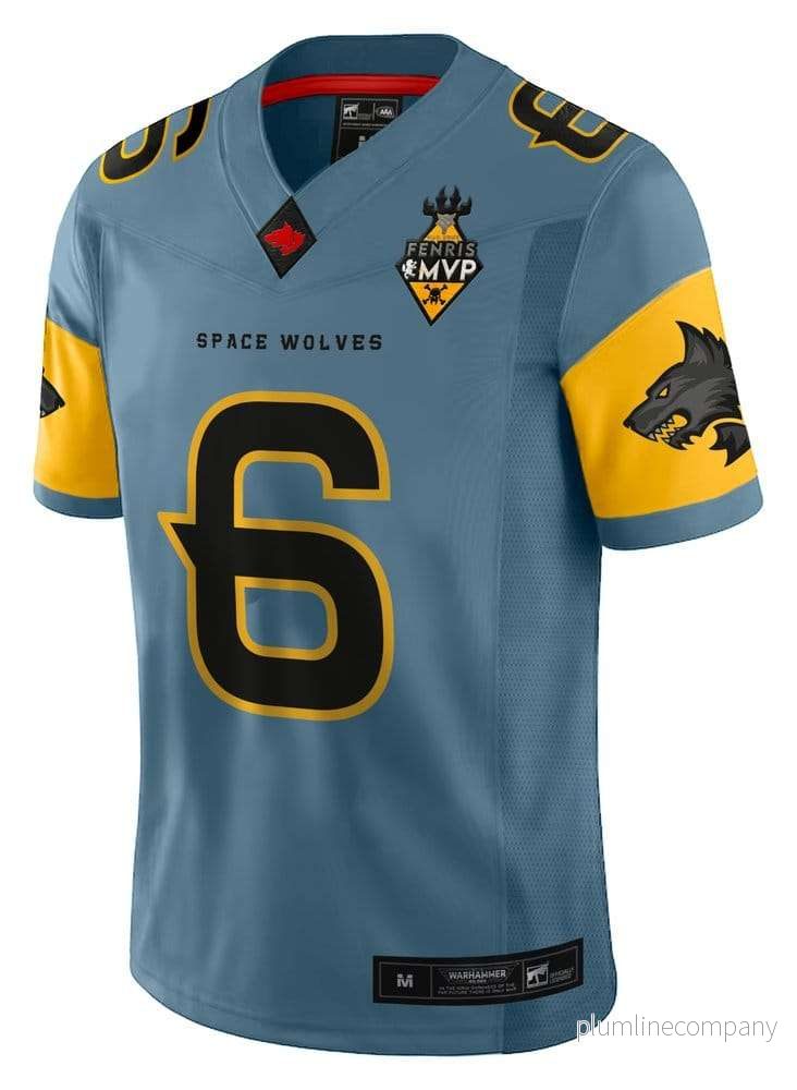 Warhammer 40,000 Sports Jersey Shirt Space Wolves Warhammer 40,000 Sports Jersey Shirt Space Wolves