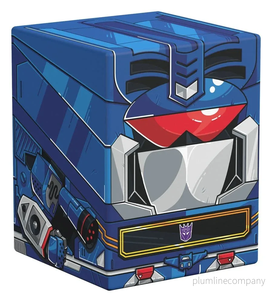 Squaroes Squaroe Transformers TR008 – Soundwave: Hållbar och Säkert Kortfodral för Samlarkort