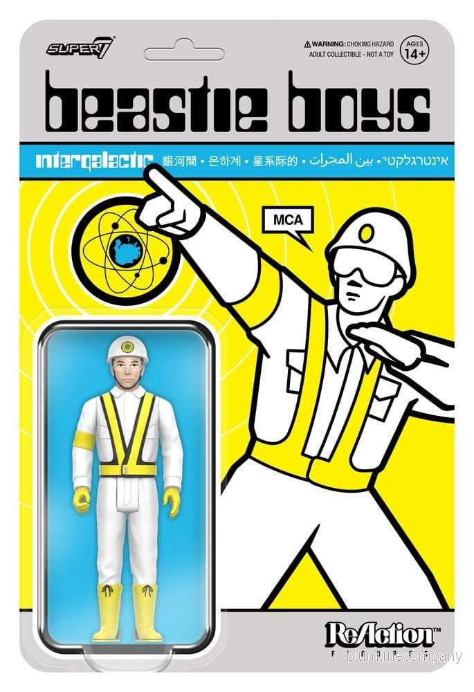 Beastie Boys ReAction Actionfigur Vågen 04 MCA (Intergalactic Crossing Guard)