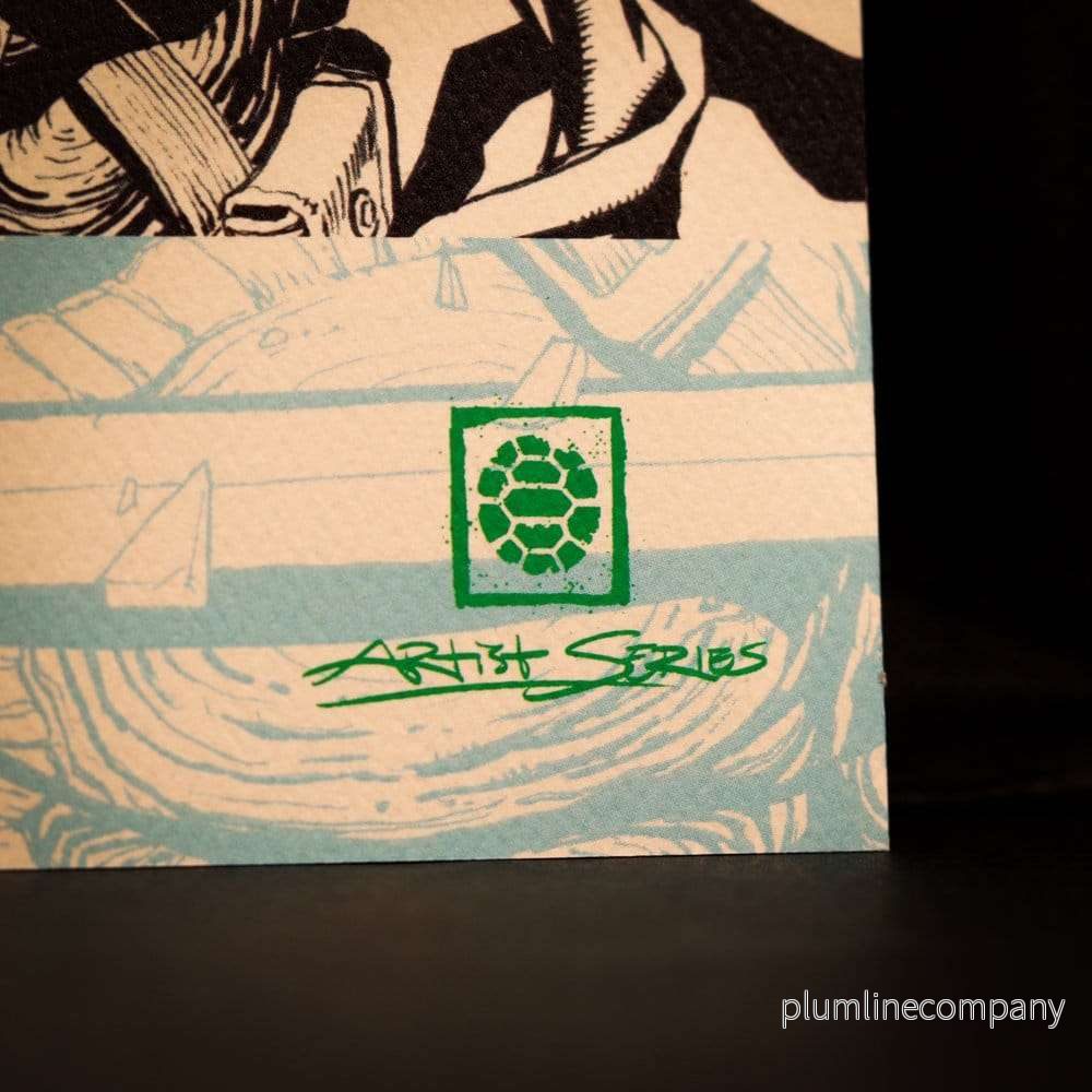 Teenage Mutant Ninja Turtles konsttryck Comic Limited Edition 42 x 30 cm - Bild 3