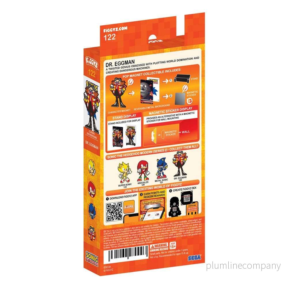 Sonic the Hedgehog (Modern) FiGGYZ Magnet Samlarfigur Dr. Eggman 11 cm - Bild 3