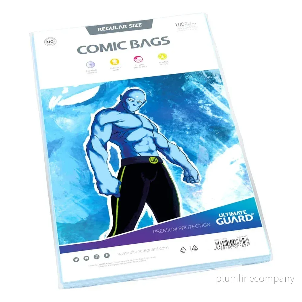 Ultimate Guard Comic Bags Standard (100) - Regular Size - Bild 3