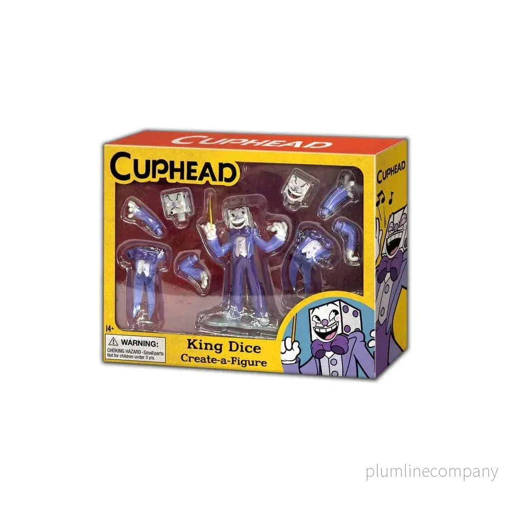 Cuphead Mini Create-a-Figure King Dice - Bild 3