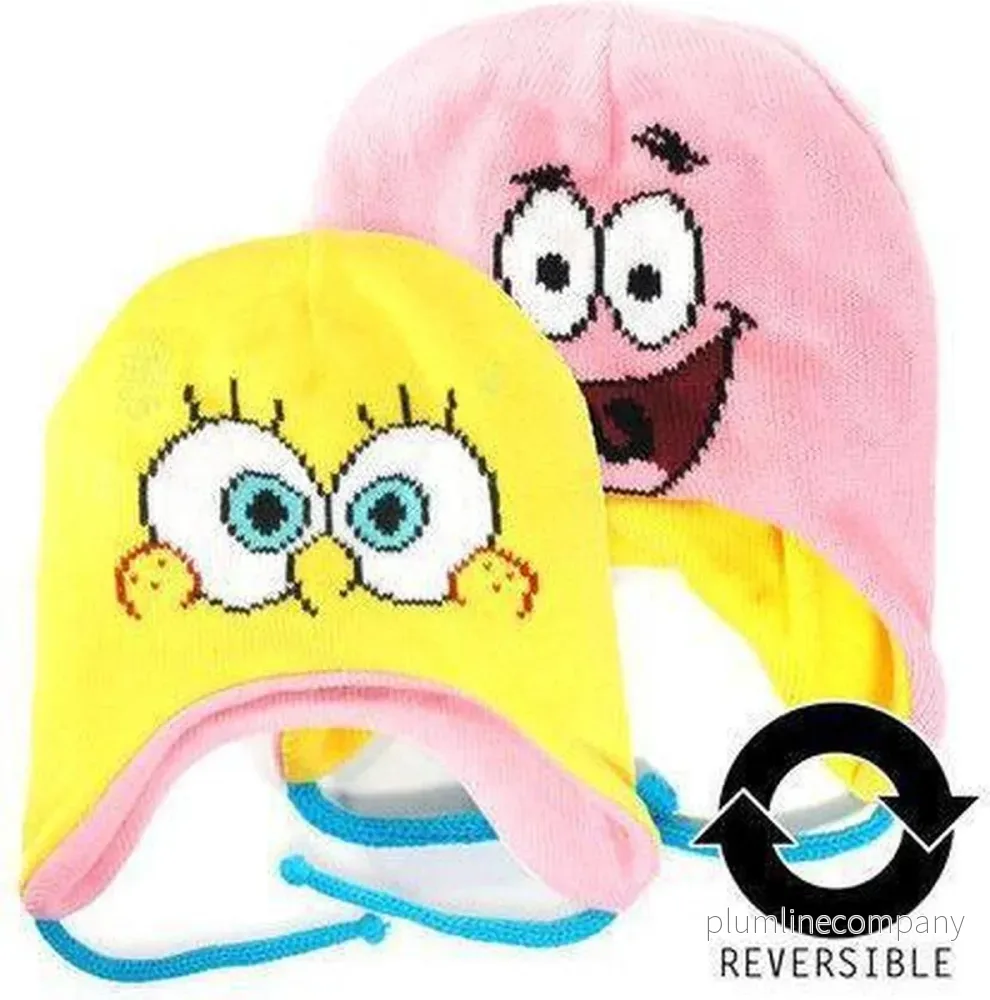SpongeBob – Mössa – Barn – Rosa/Gul SpongeBob – Mössa – Barn – Rosa/Gul
