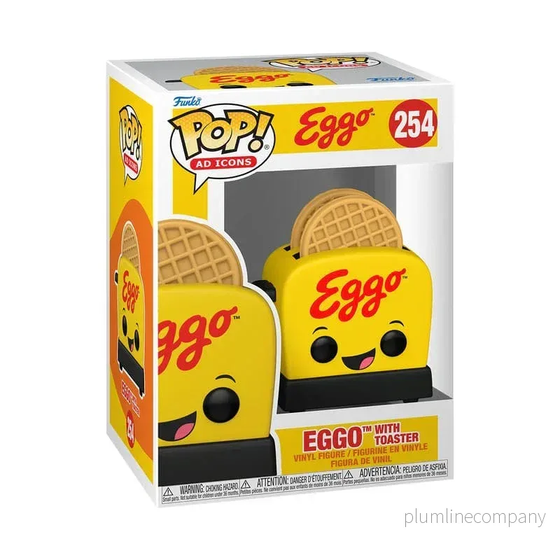 Kellogg's POP! Ad Icons Figur Eggo w/ Toaster 9 cm - Bild 3