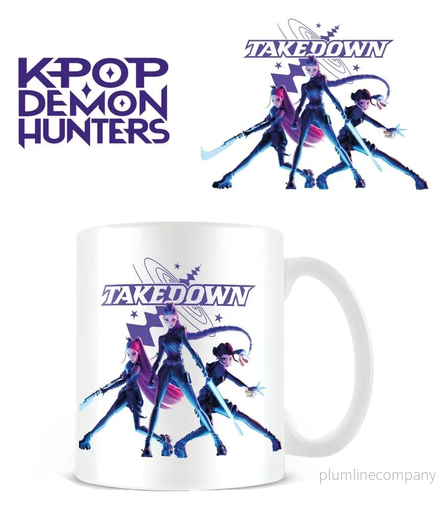 KPop Demon Hunters Mug Takedown Vit - Bild 2