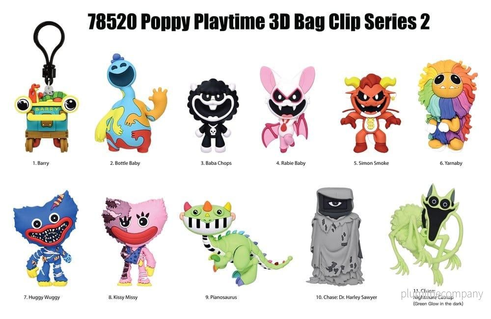 Poppy Playtime 3D Foam Bag Clips Serie 2 Display (24) - Bild 3