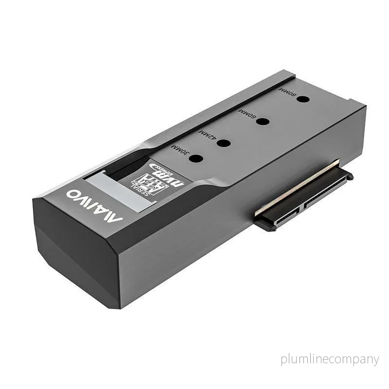 Maiwo K10635P2 USB-C adapter till NVMe/SATA M.2 SSD och 2,5"/3,5" SATA HDD USB-C 3.2 10Gbps - Bild 2