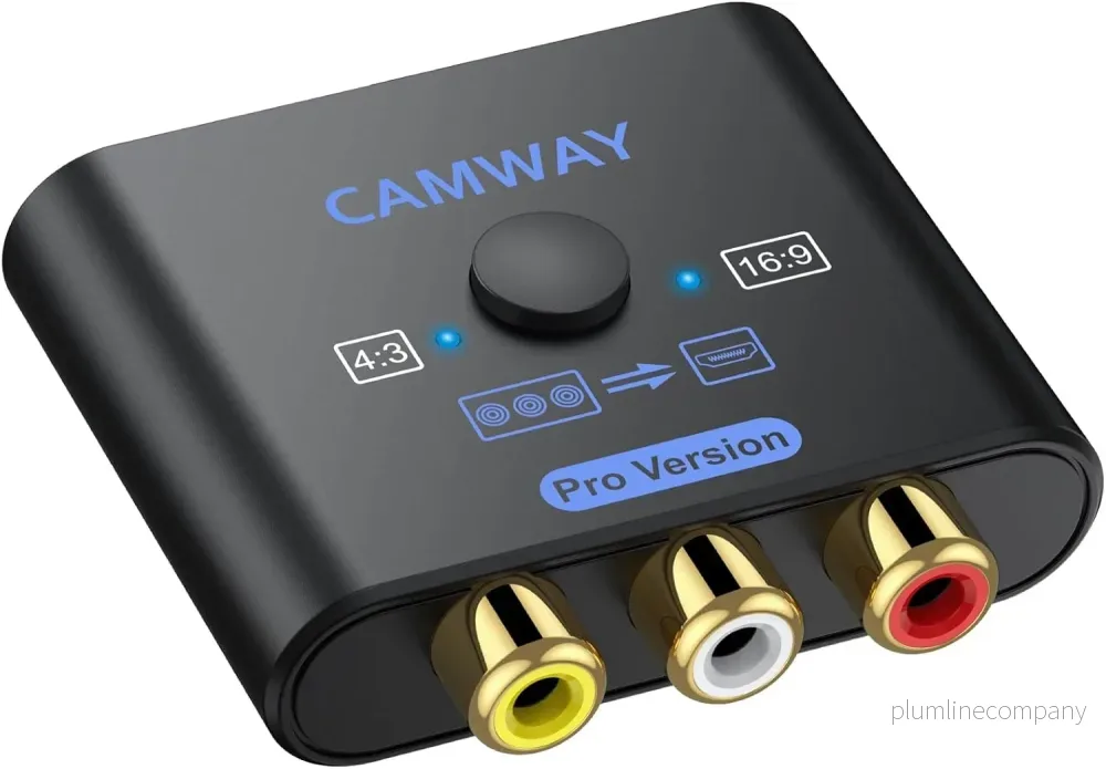NÖRDIC RCA AV till HDMI-omvandlare 16:9/4:3 1080P Mini Composite CVBS Video- och Ljudomvandlare med stöd för PAL och NTSC NÖRDIC RCA AV till HDMI-omvandlare 16:9/4:3 1080P Mini Composite CVBS Video- och Ljudomvandlare med stöd för PAL och NTSC