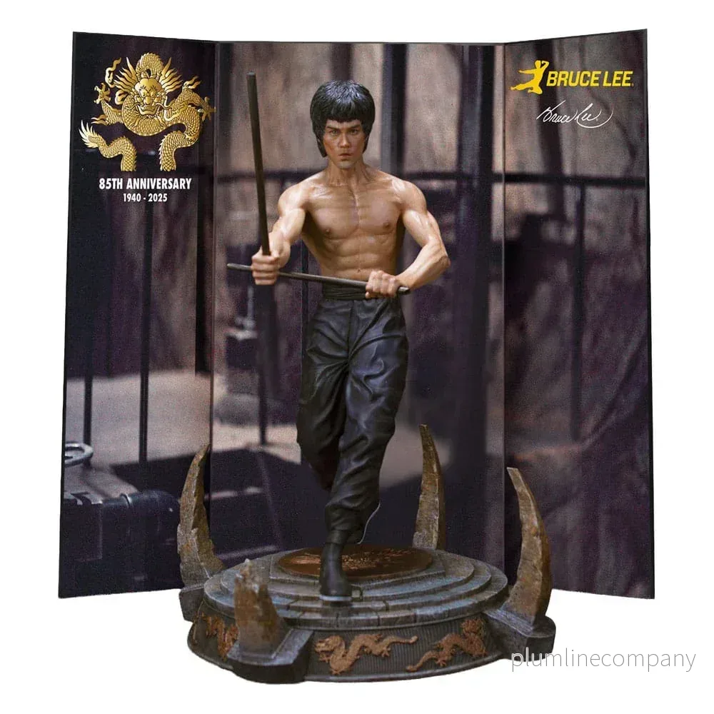 Enter the Dragon Film Figur 1/6 Bruce Lee Kali Sticks Strid Deluxe Källarversion 30 cm