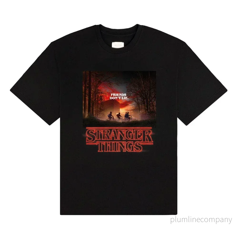 Stranger Things T-Shirt – Friends Don’t Lie – Storlek M