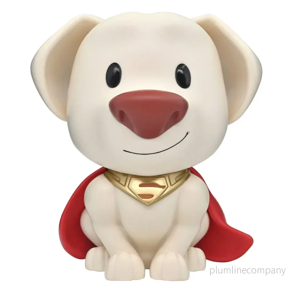 Superman Coin Bank Krypto Dog – Officiell Myntbank i PVC Superman Coin Bank Krypto Dog – Officiell Myntbank i PVC