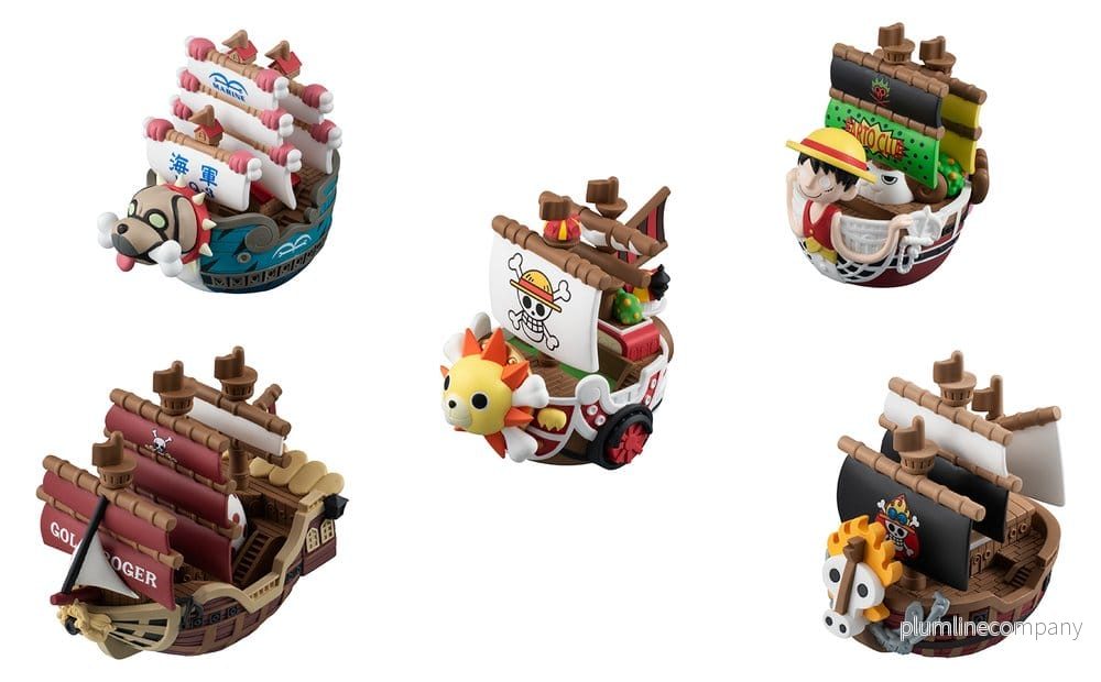 One Piece YuraColle-serien Miniatyrfigurer Grand Line Collection Set Vol. 3, 6 cm One Piece YuraColle-serien Miniatyrfigurer Grand Line Collection Set Vol. 3, 6 cm
