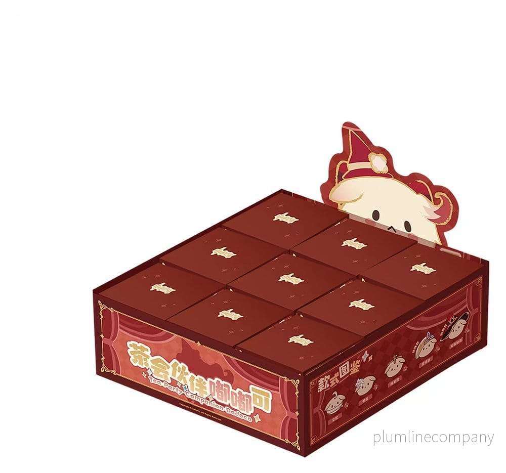 Genshin Impact gosedjur Tea Party Companion Dodoco Blind Box 17-20 cm Display (9) Genshin Impact gosedjur Tea Party Companion Dodoco Blind Box 17-20 cm Display (9)