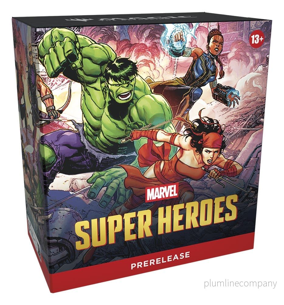 Magic the Gathering Marvel Superhjältar Förlanseringspaket Fodral (15) på engelska - Bild 2