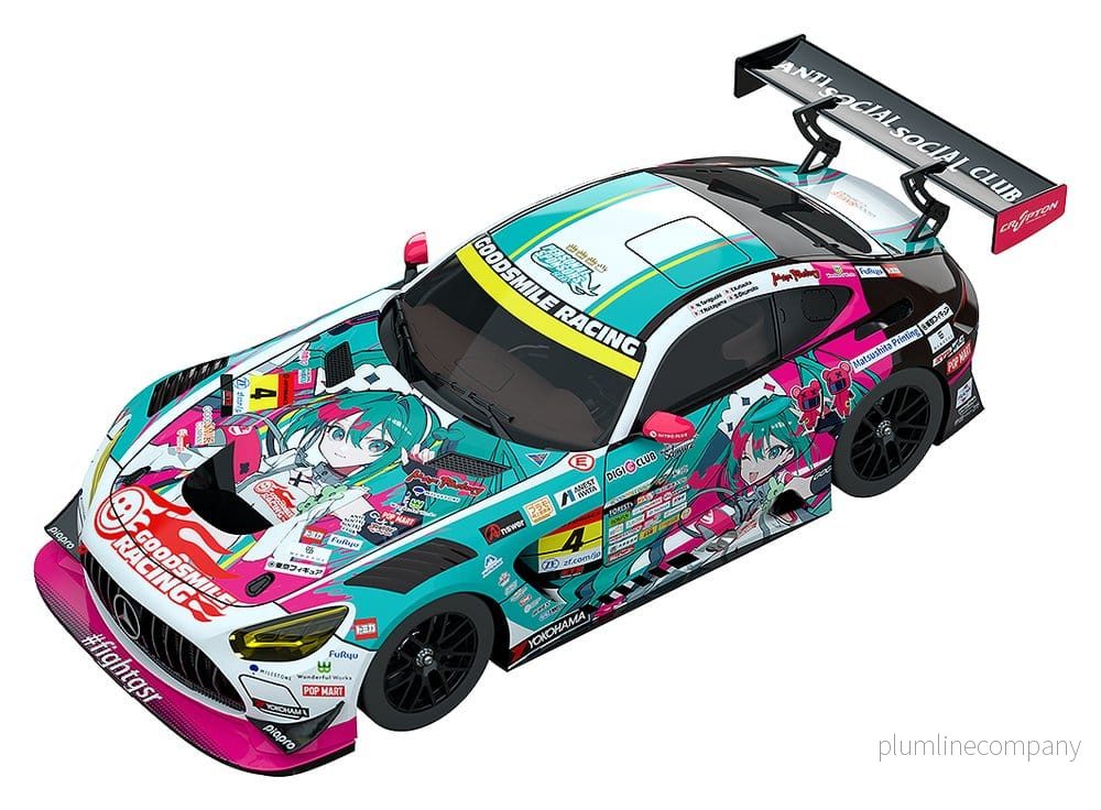 Hatsune Miku GT Project Fordonsmodell 1/64 AMG 2025 Presentation, 7 cm Hatsune Miku GT Project Fordonsmodell 1/64 AMG 2025 Presentation, 7 cm