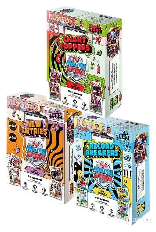 UEFA Club Competition Match Attax 2026/27 Trading Cards Greatest Hits Mega Tin UEFA Club Competition Match Attax 2026/27 Trading Cards Greatest Hits Mega Tin